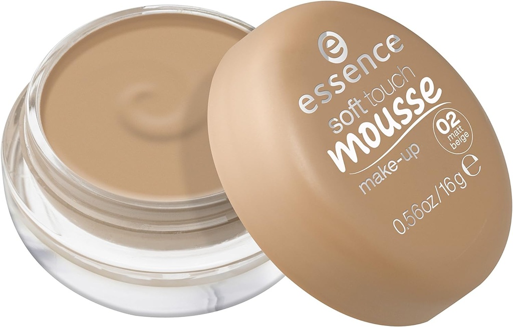 Essence Soft Touch Mousse Make-up - 02 Matt Beige 25337