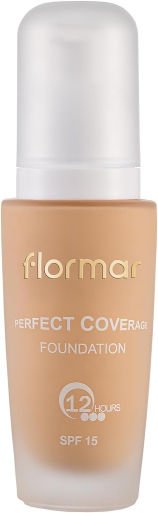 Flormar Perfect Coverage Foundation Spf 15 All - 103 Creamy Beige