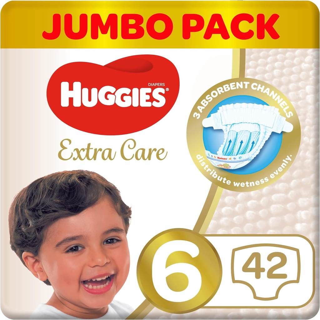 Huggies Diaper Extra Care Size 6-- 15+kg 42pcs