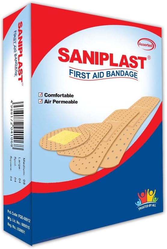 Saniplast First Aid Assorted 20 Strip