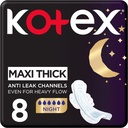 Kotex Maxi Night Pads 8 Sanitary Pads