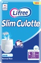 Lifree Adult Diaper Slim Culotte Package  Large 18 Pads