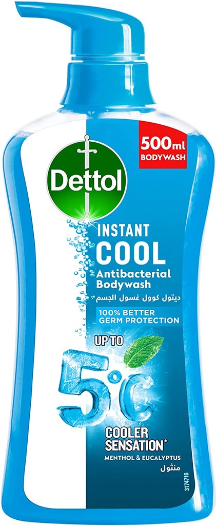 Dettol Shower Gel Cool 500ml