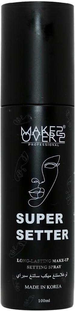 Make Over 22 Super Setter Long-lasting Make-up Setting Spray-100ml/100ml - Makeover Super Setter Makeup Retainer Spray - 3.4oz