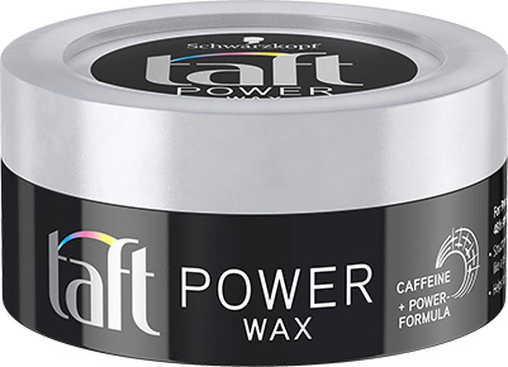 Taft Power Wax For Wet Or Dry Hair 75 Ml