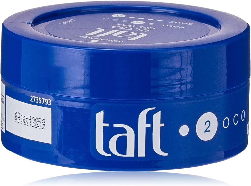 Taft Ultra Wax For Wet Or Dry Hair 75 Ml
