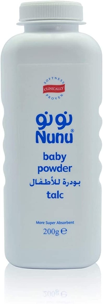 Nunu Baby Powder 200gm