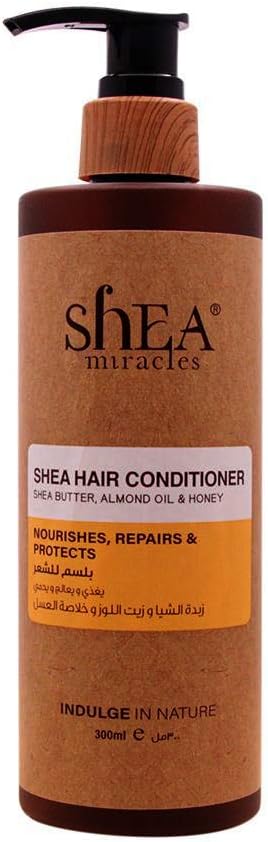 Shea Miracles Hair Conditioner Almond Oil And Honey 300 Ml