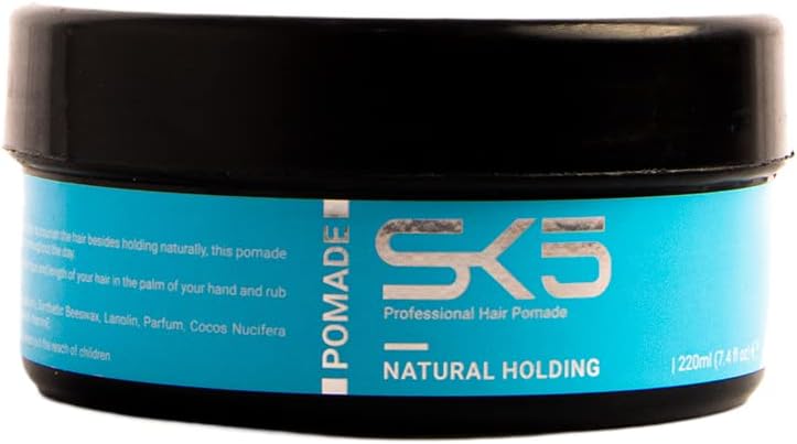 Sk5 Hair Styling Pomade Natural Holding 220 Ml