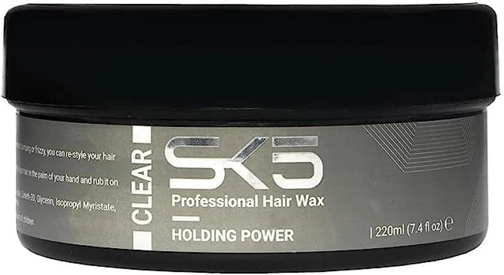 Sk5 Hair Styling Wax 220 Ml Clear
