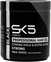 SK5 Black hair gel for strong hold and attractive shine