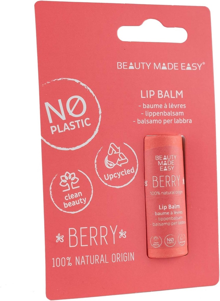 Beauty Made Easy Natural Lip Balm Berry 5.5 g