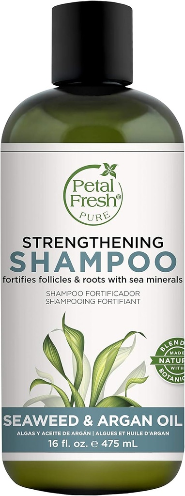 Petal Fresh Seaweed And Argan Oil Strengthening Shampoo 475 Ml