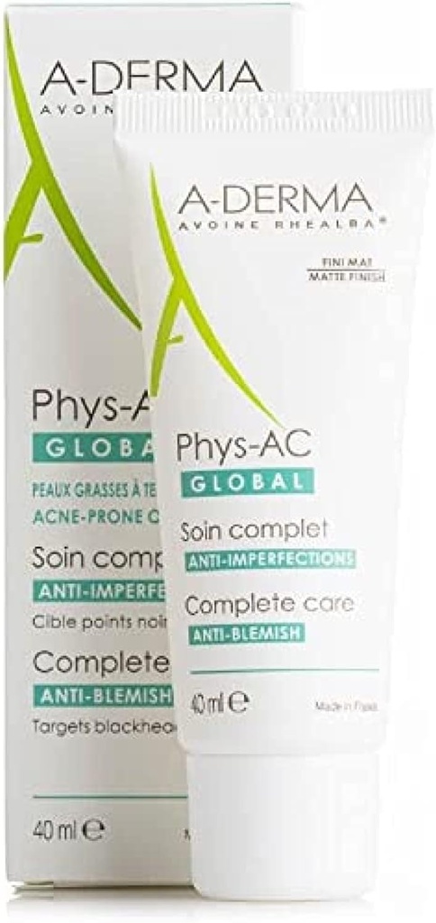 A-DERMA PHYS-AC GLOBAL SOIN IMPERFECTION SEVERES 40ML