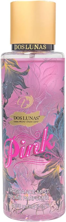 Dos Lunas Pink Body & Hair Fragrance Mist 24 Hour 250 m