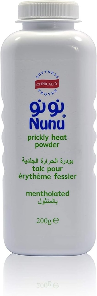 Nunu Baby Prickly Heat Powder  200gm