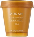 Nature Republic Argan Essential Deep Care Hair Pack 200ml Dry Hair Heat Damaged Hair Color-treated Hair