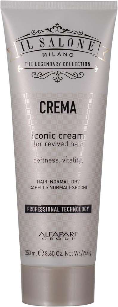 Il Salone Milano Professional Iconic Cream Mask For Normal To Dry Hair - Deep Conditioning Cream - Moisturizes And Adds