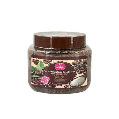 Jellys Coffee And Salt Facial Scrub 500 Ml