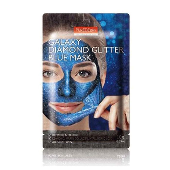 Purederm Galaxy Diamond Glitter Peel Off Mask Blue