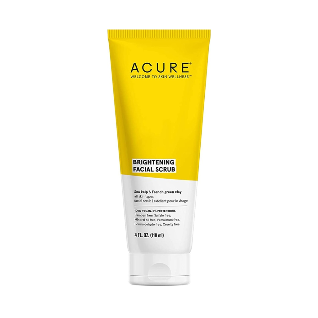 Acure Brightening Facial Scrub118ml