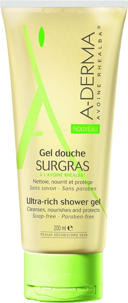 A-derma Gel Douche Surgras Ultra Rich Shower Ge