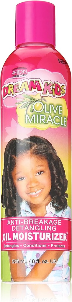 African Pride Dream Kids Olive Oil Miracle Oil Lotion 8oz 8 Oz