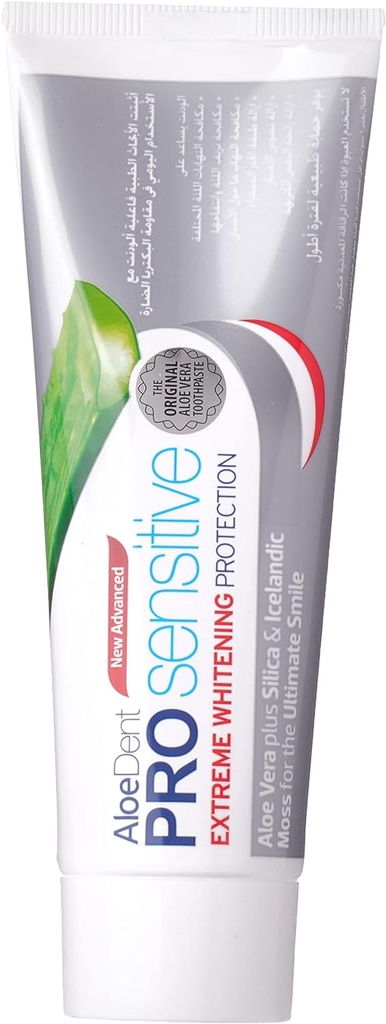 Aloe Dent Pro Sensitive Extreme Whitening Protection 75 Ml