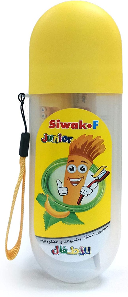 Siwak.f Junior Banana Bag - With Free Toothbrush Size S/m