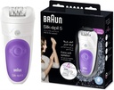 Braun Silk-epil 5 5-541 Wet & Dry Epilator With 4 Extras