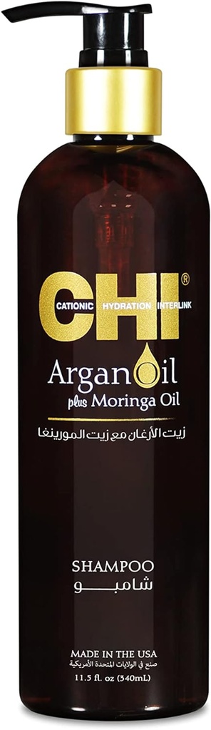 Chi Argan Oil Plus Moringa Oil Shampoo - 340 Ml