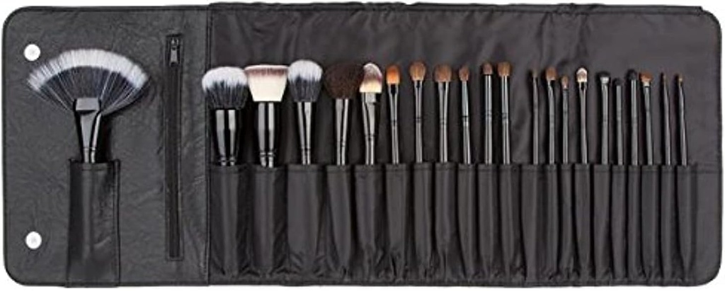 Coastal Scents 22 Piece Brush Set Black