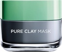 L'oréal Paris Pure Clay Black Face Mask With Charcoal Detoxifies & Clarifies 50 ml