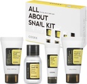 Cosrx All About Snail Korean Skincare Set - Cleanser Essence Cream Eye Cream