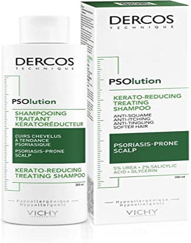 Dercos Psolution Shampooing Traitant Kerato 200 Ml