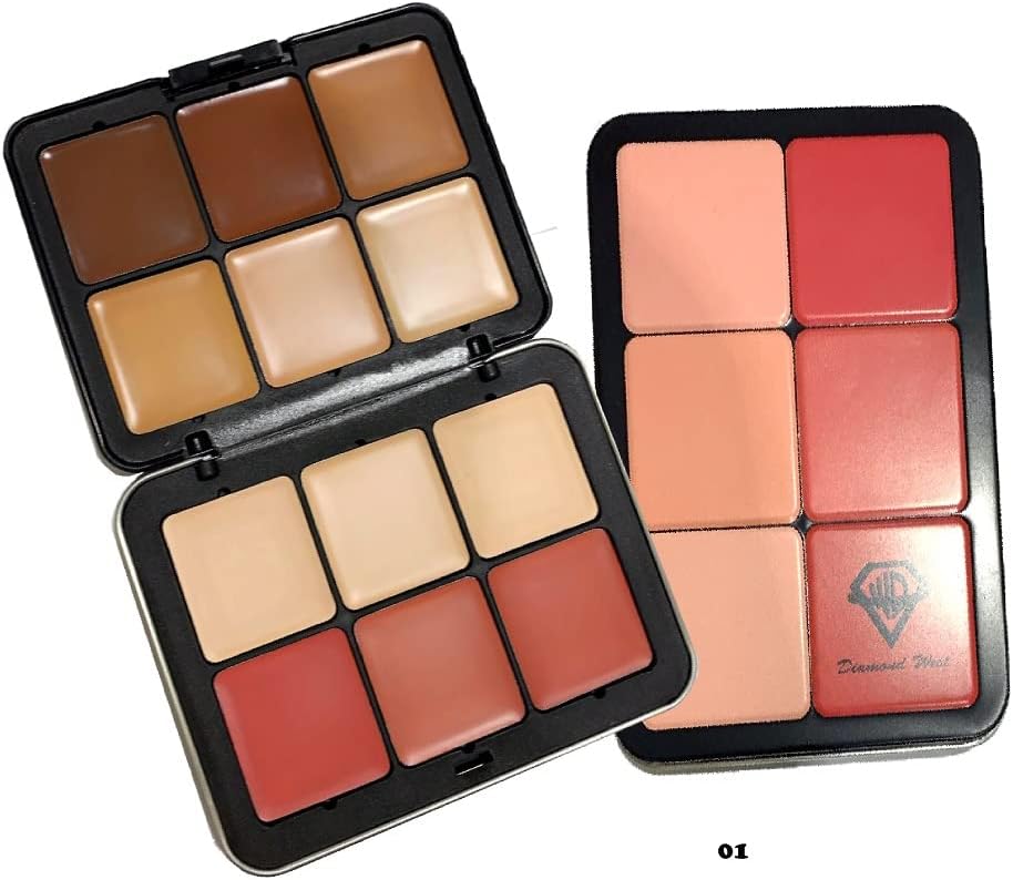 Diamond West Ultra Soft Palette Blusher & Concealer