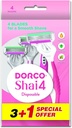 Dorco Shai 4 Women's Disposable Razors 4 Count ' 1 Units