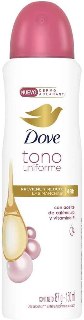 Dove Dermo Aclarant 48h Anti-transpirant Body Spray 150ml