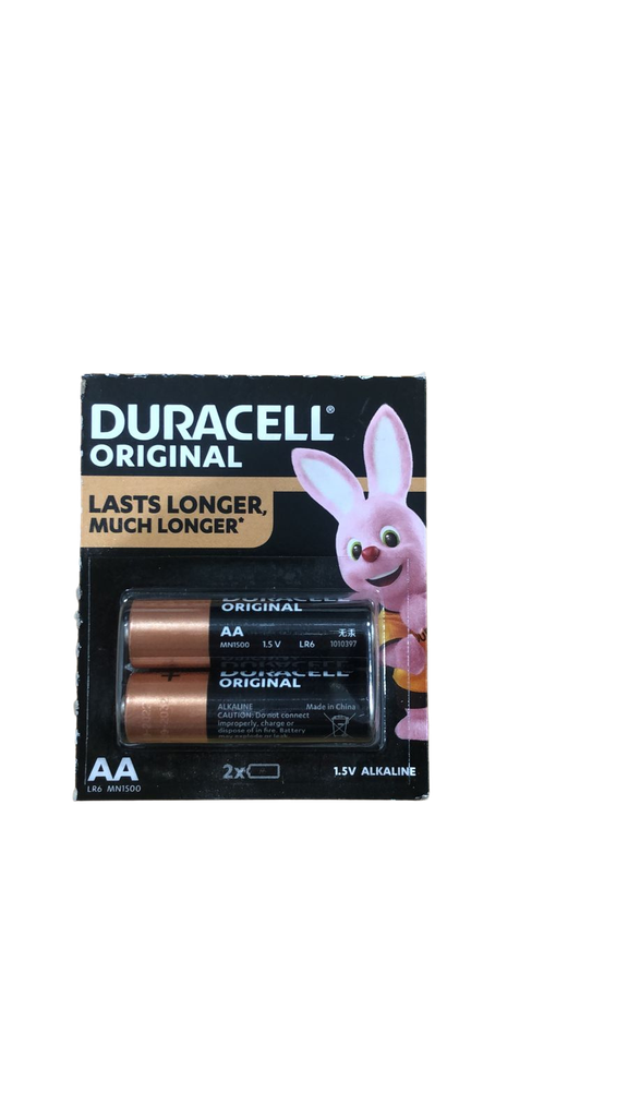 Duracell AA Alkaline Batteries 2 Counts