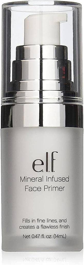 E.l.f. Mineral Infused Face Primer Use As A Base For Your Makeup Refines Your Complexion 0.47 Fluid Ounces