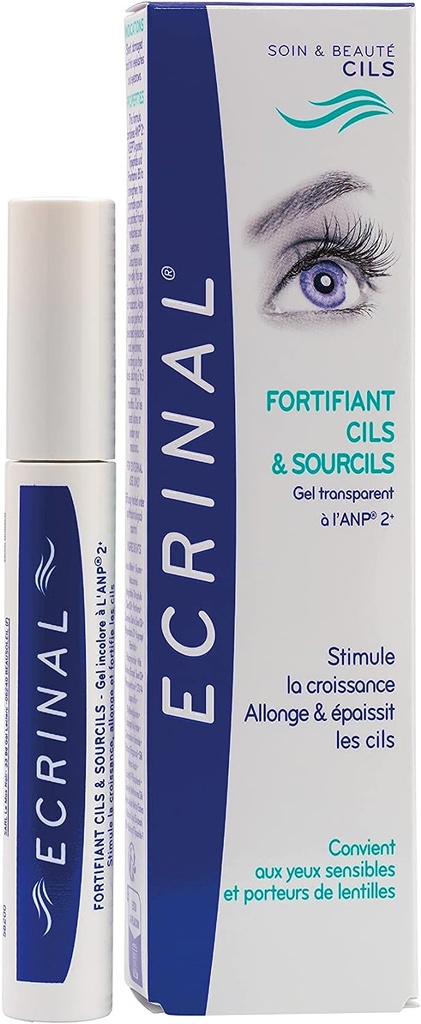 Ecrinal Strengthening Gel Eyelash & Brows With Anp2+ 0.27 Fluid Ounce