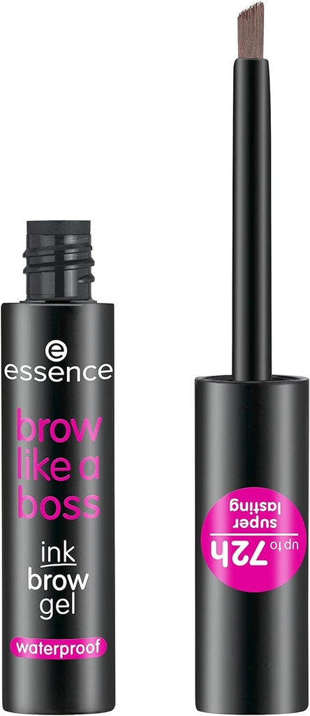 Essence Brow Like A Boss Ink Eyebrow Gel 4 Ml 02 Brown
