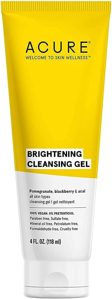 Acure Brightening Cleansing Gel118 Ml