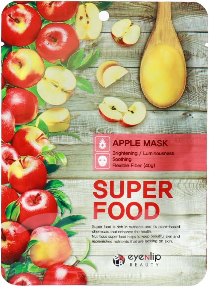 Eyenlip Super Food Apple Sheet Mask 23 Ml - 1 Sheet