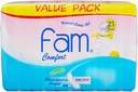 Fam One Step Natural Cotton Feel Maxi Thick Non-wings Super Sanitary Pads50 Pads