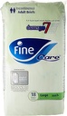 Fine Care Incontinence Unisex Adult Diaper Brief Large Waist Size 110 - 156 Cm 18 Diapers