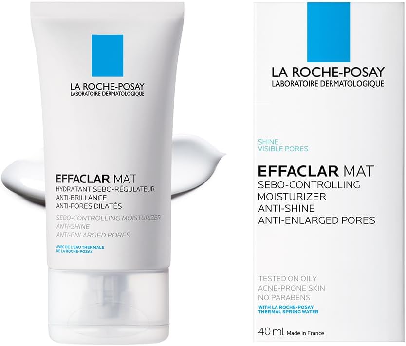 La Roche-posay Effaclar Mat Daily Moisturizer - New Formula For Oily Skin