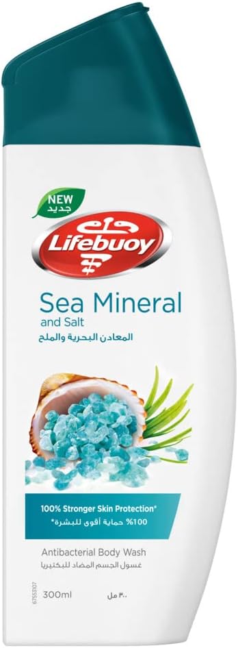 Lifebuoy Anti Bacterial Body Wash Sea Minerals 300ml