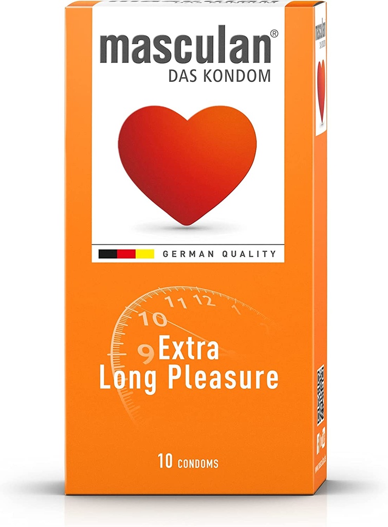 Masculan Long Pleasure Condoms 10-pieces