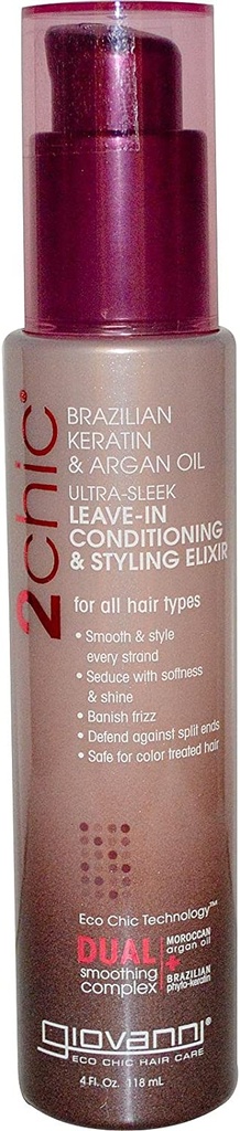 Giovanni 2chic Ultra Sleek Leave-in Conditioning & Styling Elixir